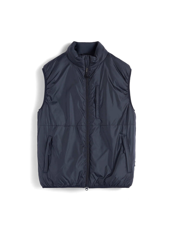 Aspesi Gilet Jil In Tessuto Tecnico - Navy
