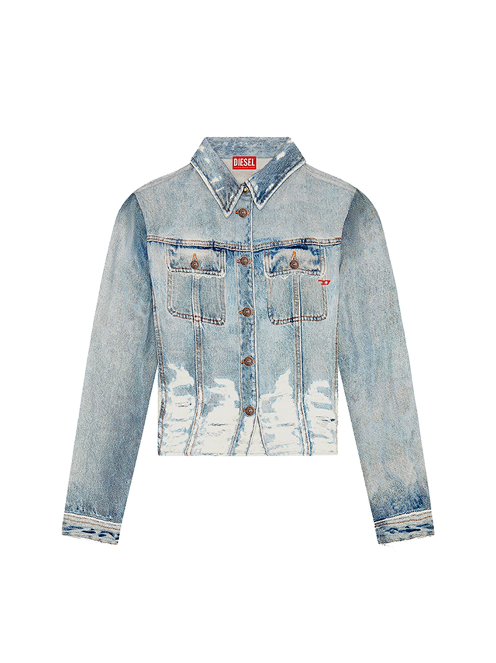 Camicia Corta Denim-1