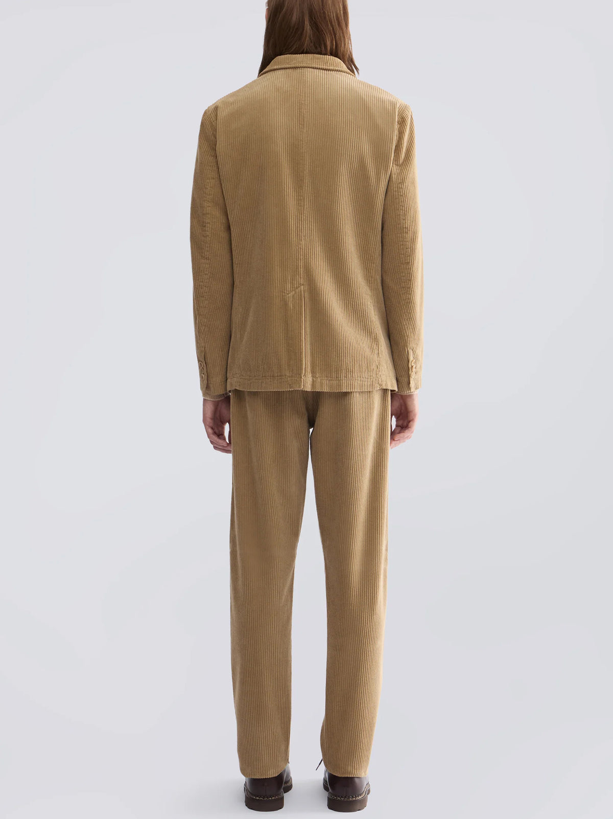 Aspesi Giacca In Velluto A Coste Beige-3
