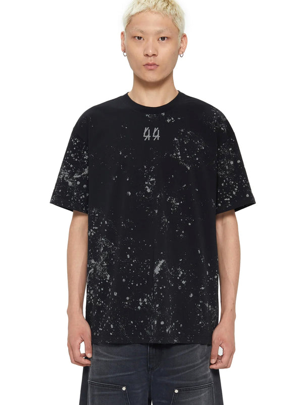 44 Label T-Shirt Jersey Nera Mud Tee