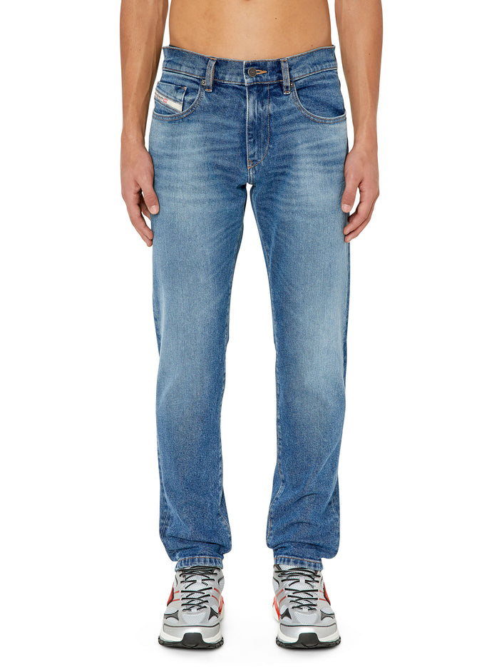 Jeans Slim  Washed Chiaro-2