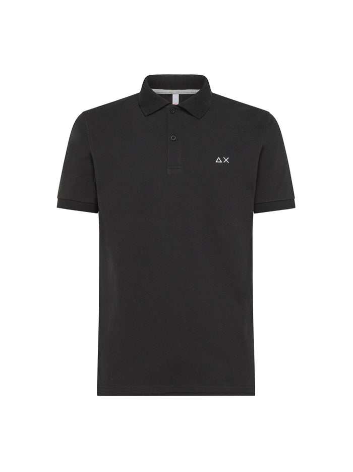 Solid Regular Short Sleeve Polo Shirt-1