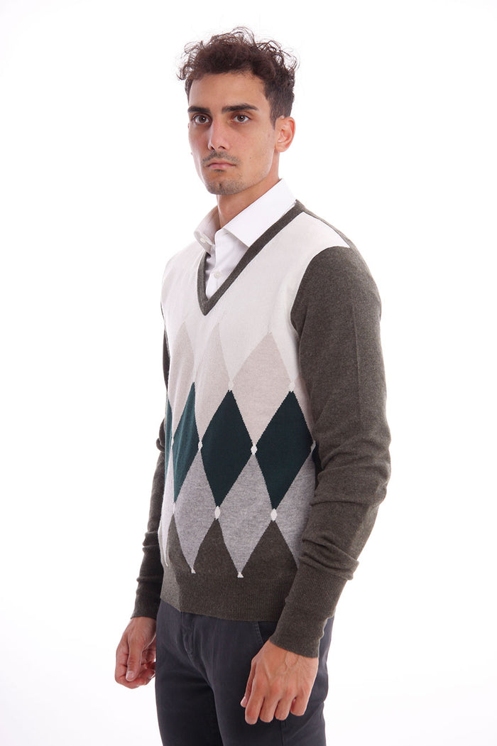 Pullover Scollo A V-2