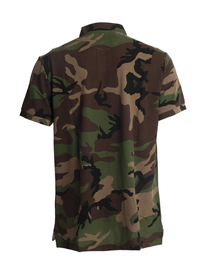 Mm Cotton Camouflage Polo Shirt-2