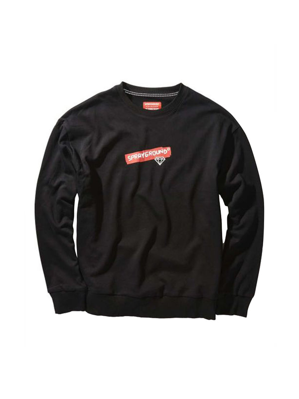 Sprayground Diamond Sweater Black-2