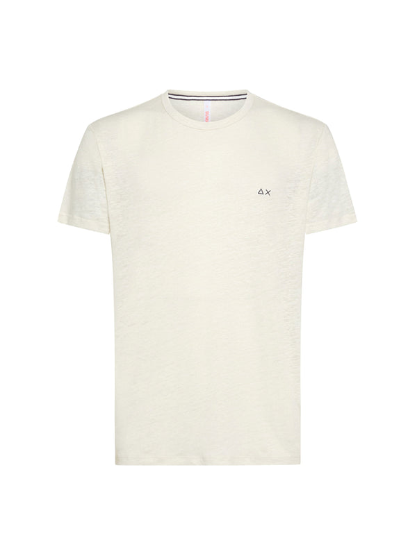 Short Sleeved Linen T-shirt