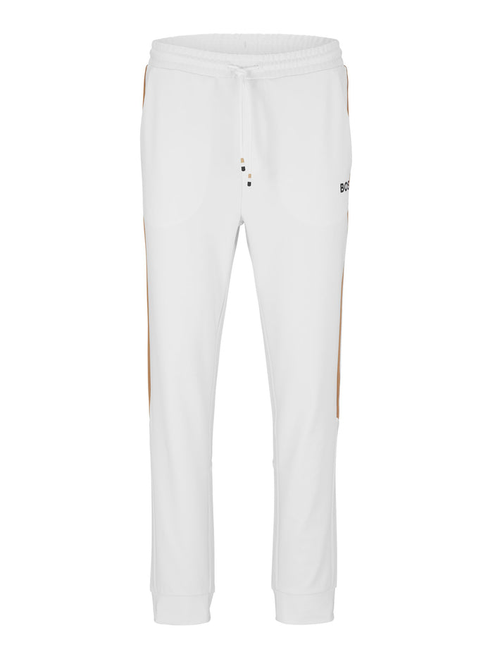 Stretch fabric trousers-1