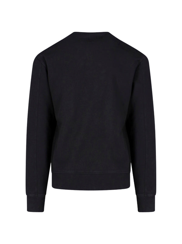 Crewneck sweatshirt with embroidery-2