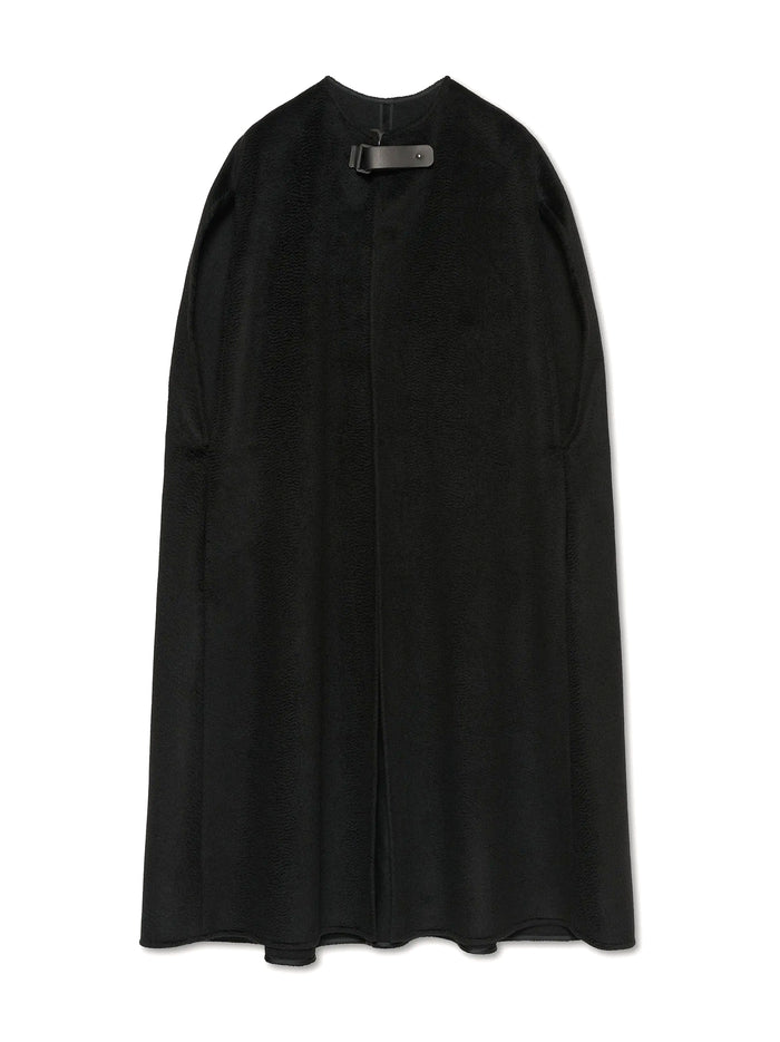 Long Cape with Neck Detail-1