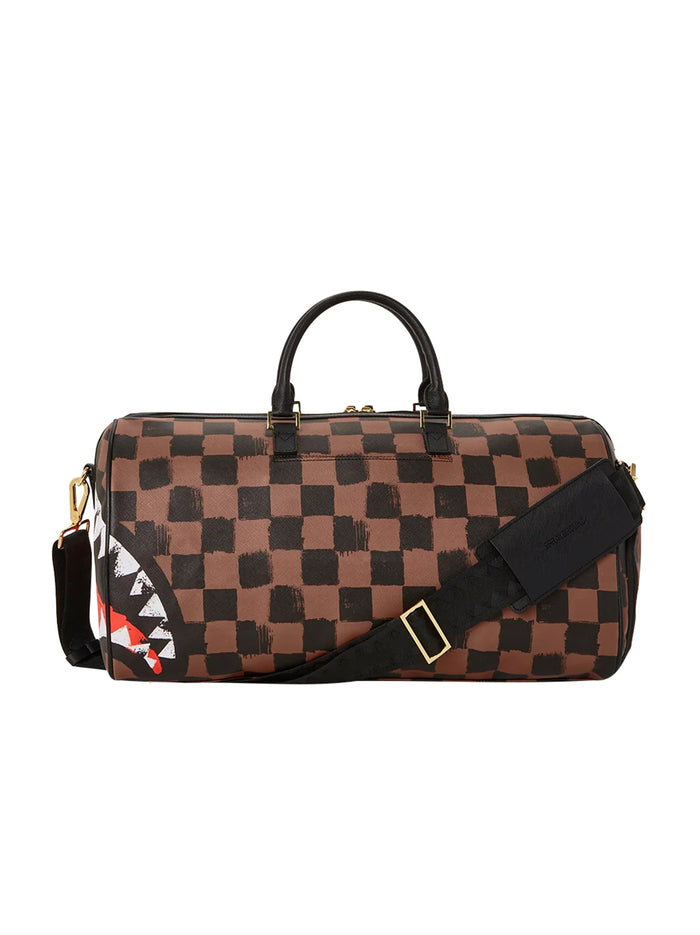 Borsa Sprayground Shark In Paris Painted Duffle