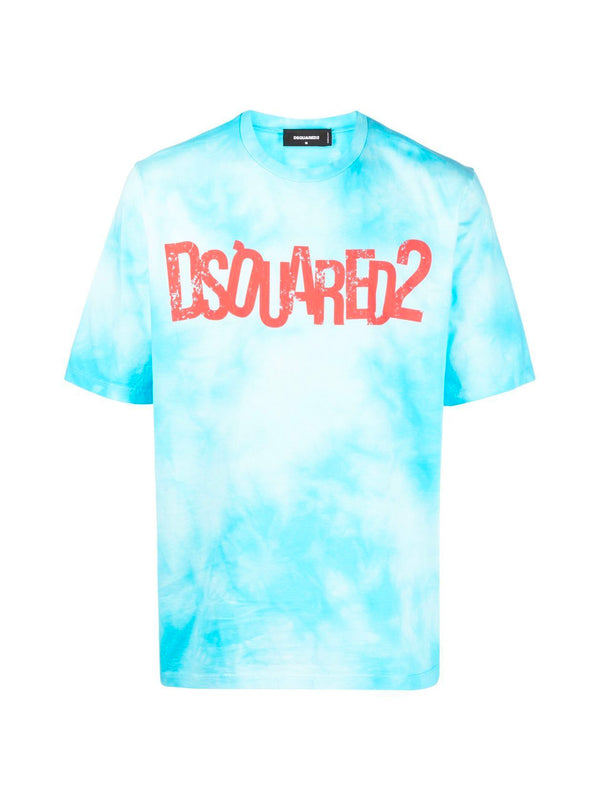 Tie&amp;dye Skater T-shirt