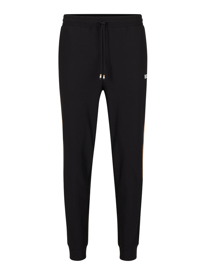 Stretch fabric trousers-1