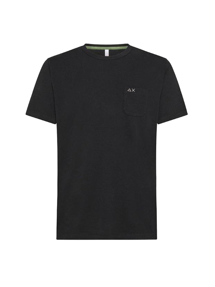 Short Sleeved Round T-shirt-1