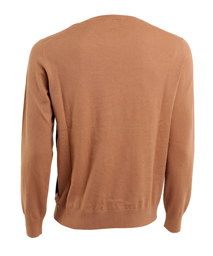 Maglione Con Collo Intarsio-2