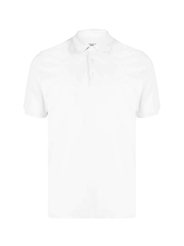 Lightweight cotton pique polo shirt-1