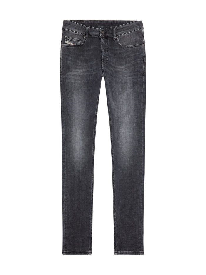 D-luster  L.30 Jeans 5t Tela Stretch Nero-1