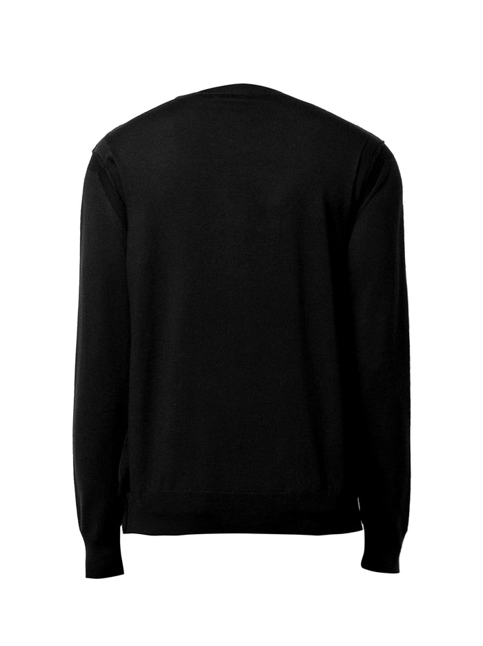 Virgin Wool Crew Neck Sweater-2