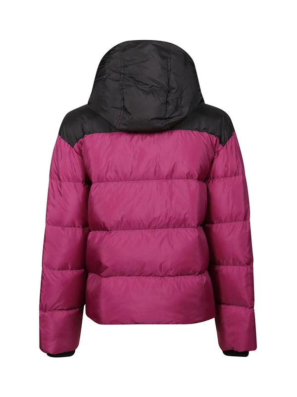 Hooded Puffer Padded Down Jacket-2