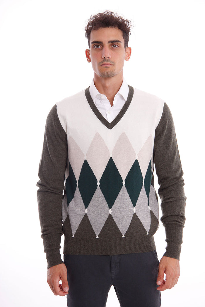 Pullover Scollo A V-1