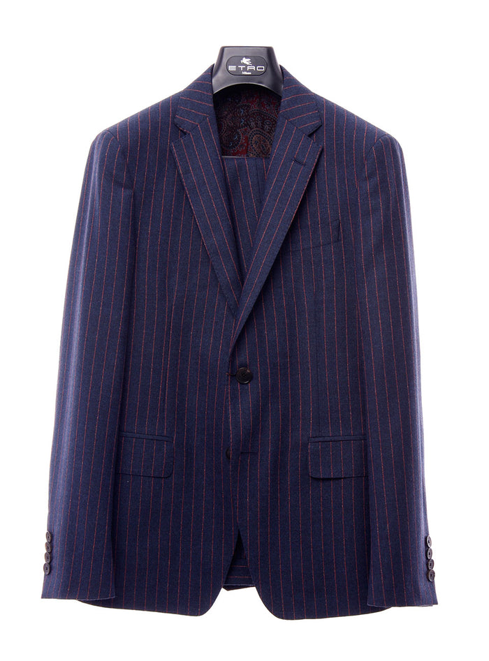 Etro Abito Blu Slim-1