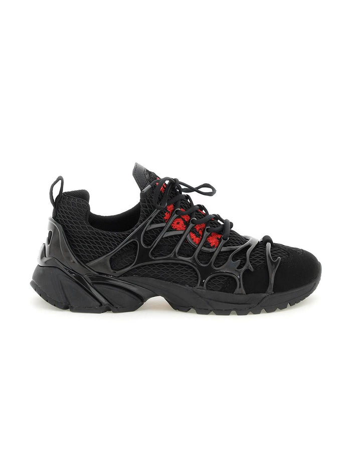 44 Black Symbiont Sneakers-1