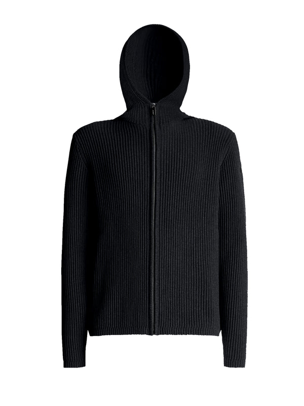 Maglia Cotone 7 Cappuccio Zip