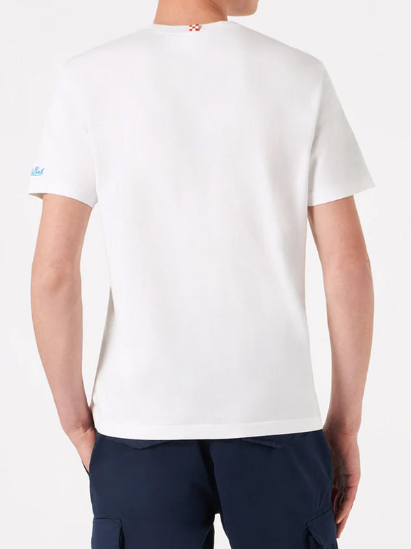 T-shirt Snoopy Tennis White-2