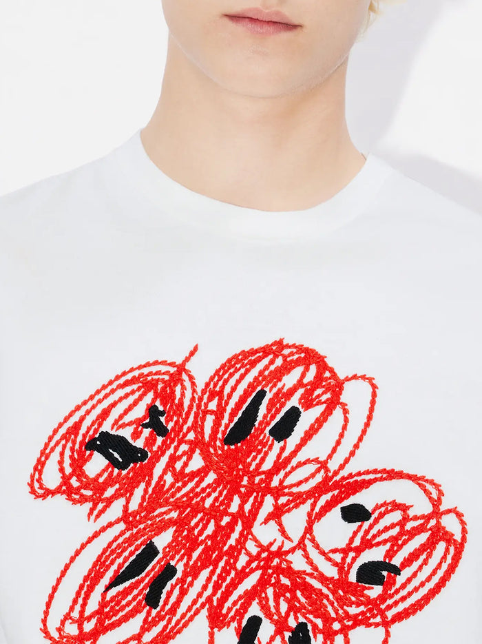 T-shirt Ricamato Drawn Varsity-4
