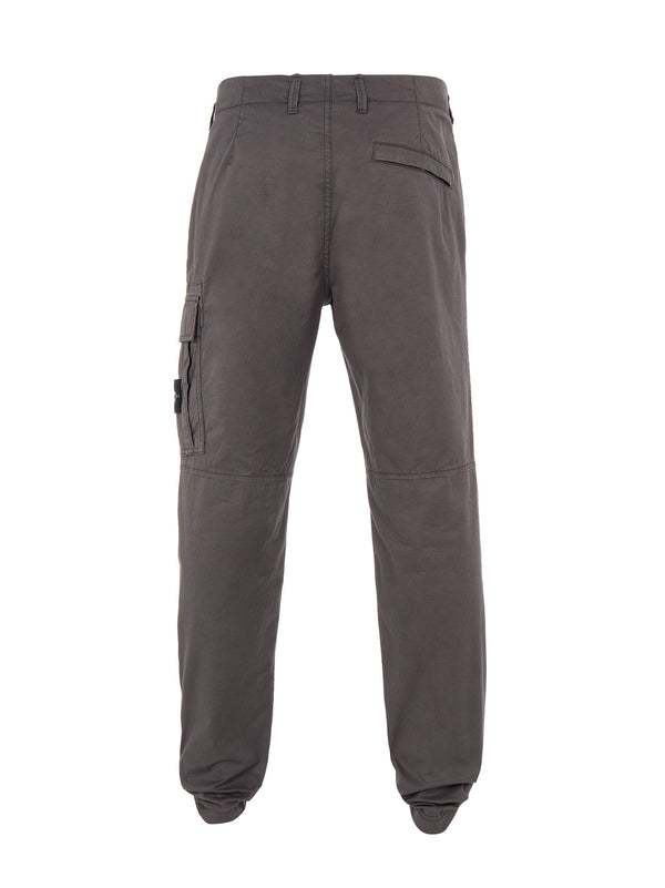 Anthracite Cotton Twill Cargo Pant-2