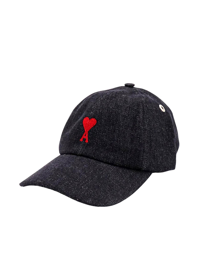 Cappello Ricamo Logo Rosso-1