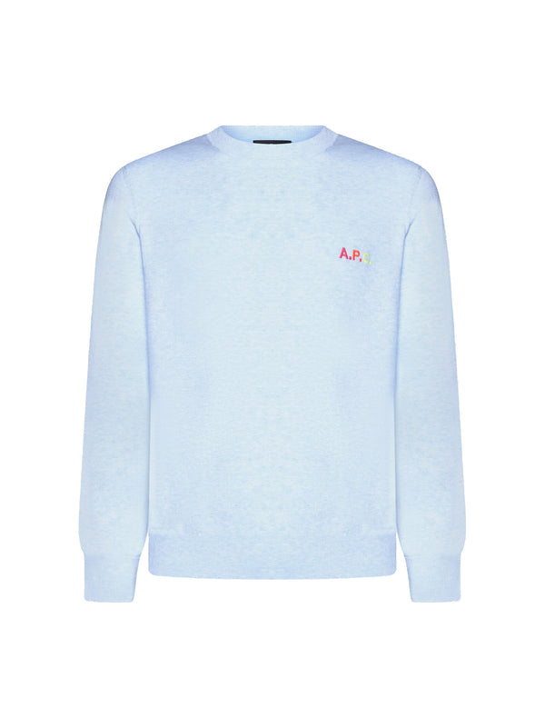 Pullover Logo Ricamato