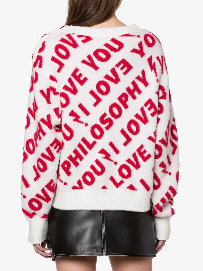 Maglione I Love You Philosophy-3