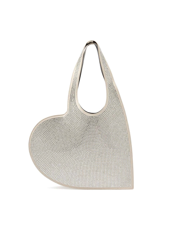 Crystal Mini Heart Tote Bag