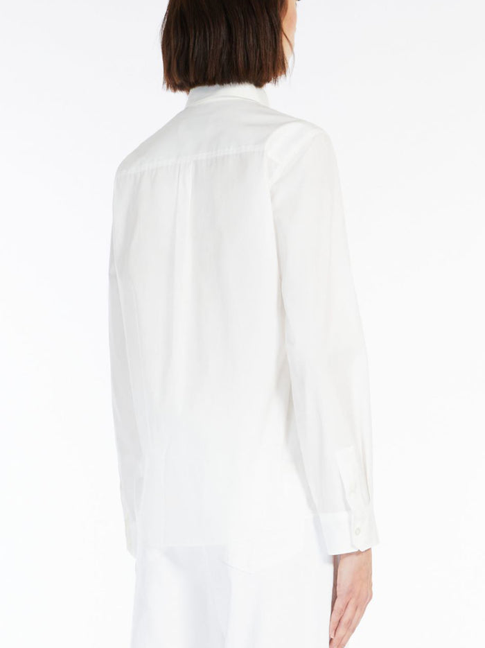 Camicia Ml Cotone Bianco-3