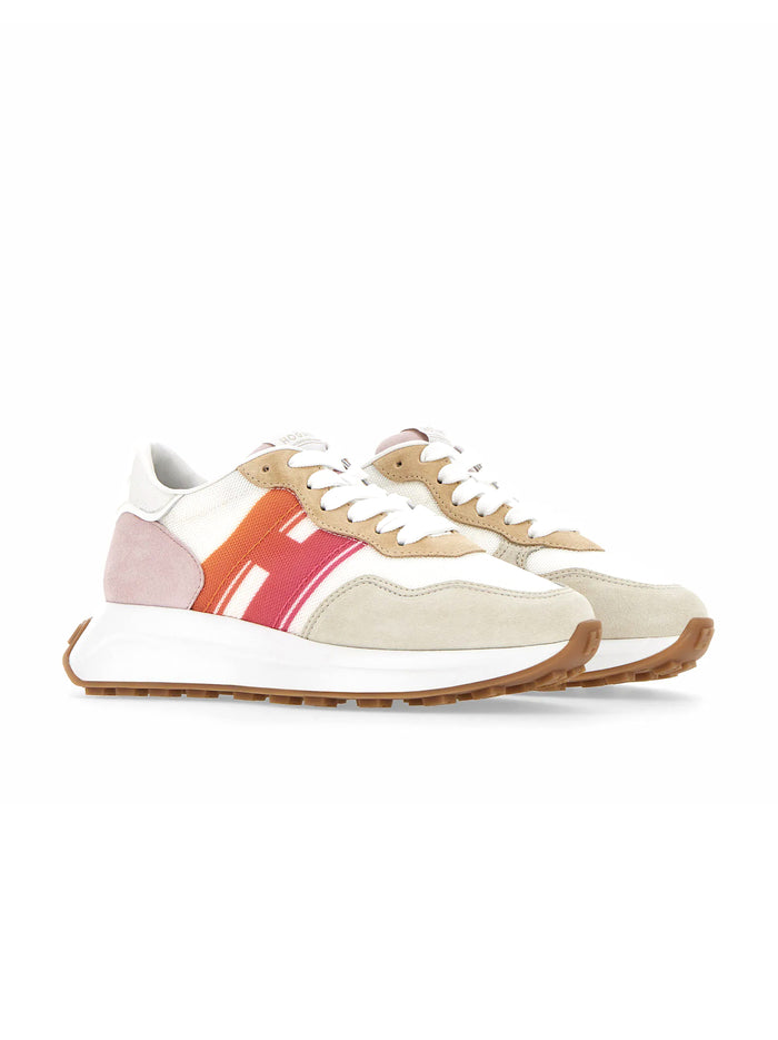 Sneakers 601 Bianco/rosa-2