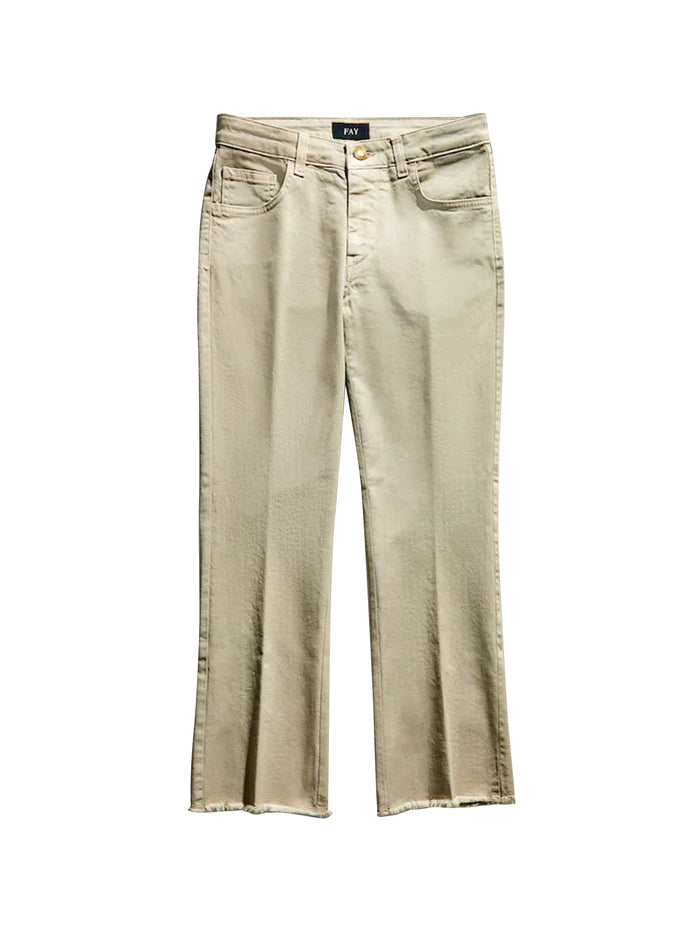 5 Pocket Frayed Trousers-1