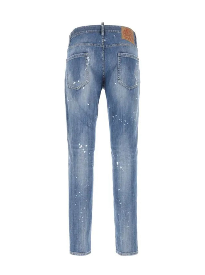 Jeans In Denim Con Toppe-2