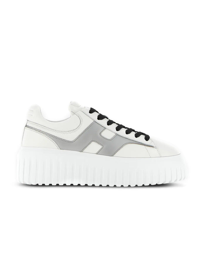 Sneakers H-stripes Argento-1