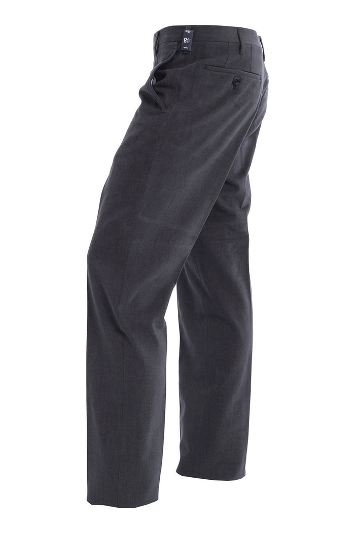 Pantalone Rota Grigio Scuro In Cotone-2
