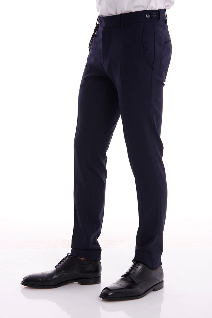 Berwch Navy Blue Trousers-2