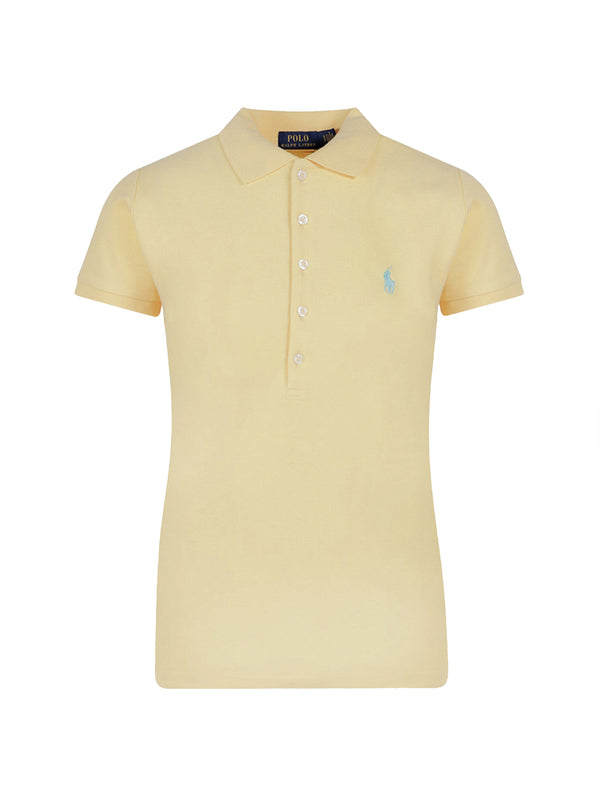 MM Slim Piquet Polo Shirt Yellow