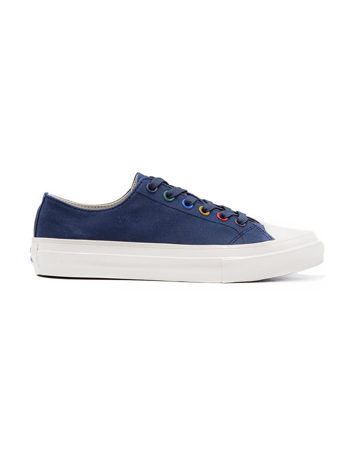 Multicolored Eyelet Sneakers-1