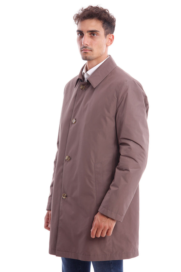 Schneiders Beige Raincoat In Technical Fabric-2