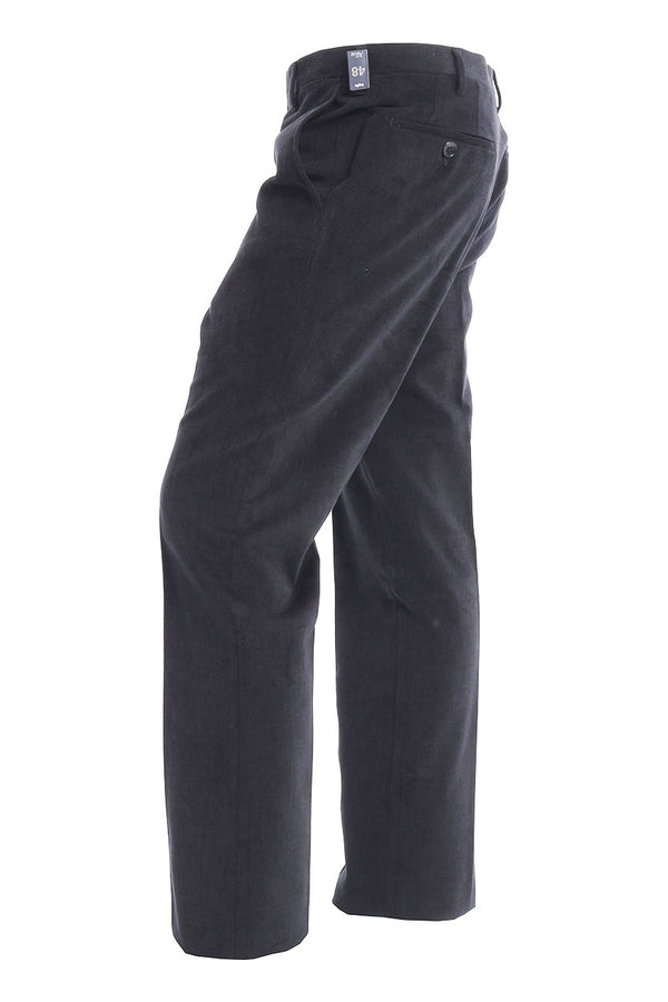 Pantalone Rota Nero In Cotone-2