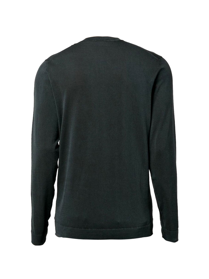 Cotton Crew Neck Sweater-2