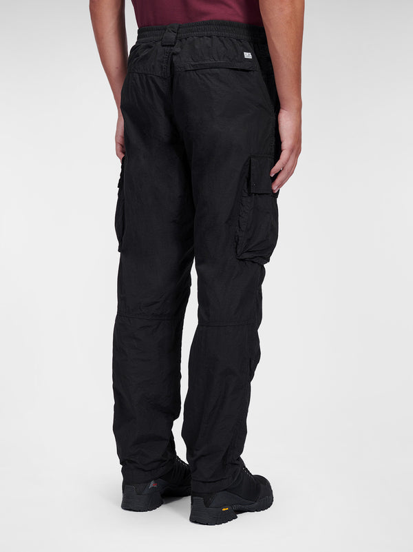 Pantalone Cargo In Nylon-2