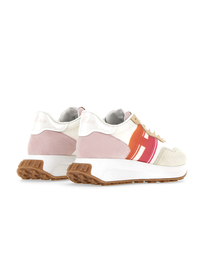 Sneakers 601 Bianco/rosa-3