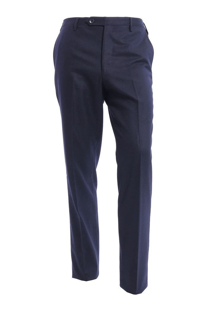 Rota Blue Flannel Trousers-1